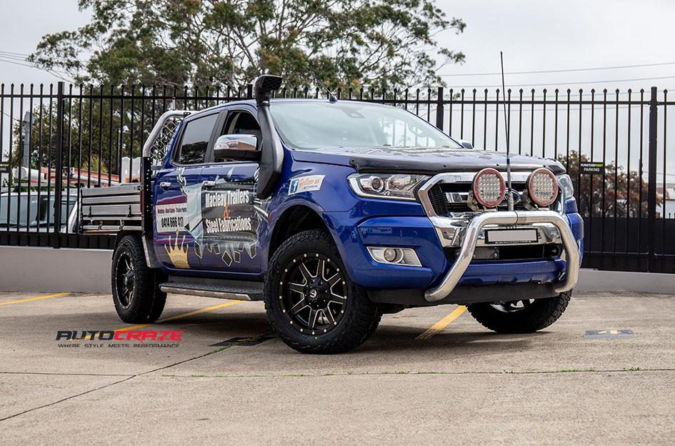 FORD RANGER MAVERICK GLOSS BLACK MILLED ACCENTS